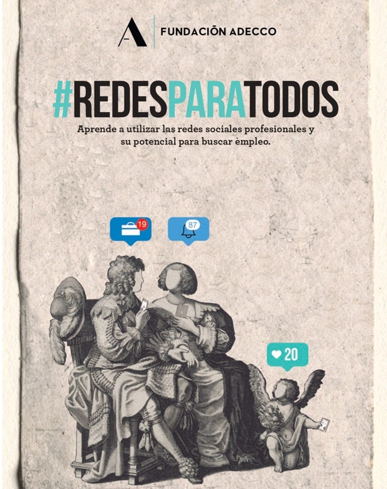 Guía #RedesParaTodos para aprender a utilizar las redes sociales profesionales y su potencial para buscar empleo
