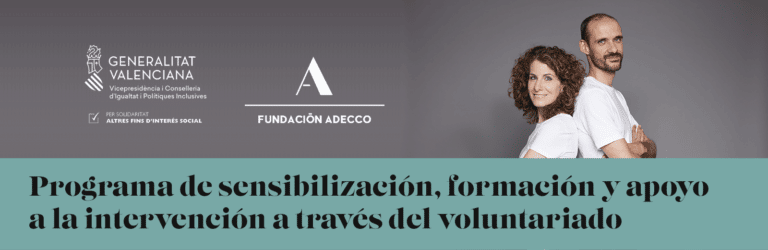 Programa de sensibilización, formación y apoyo a la intervención a través del voluntariado