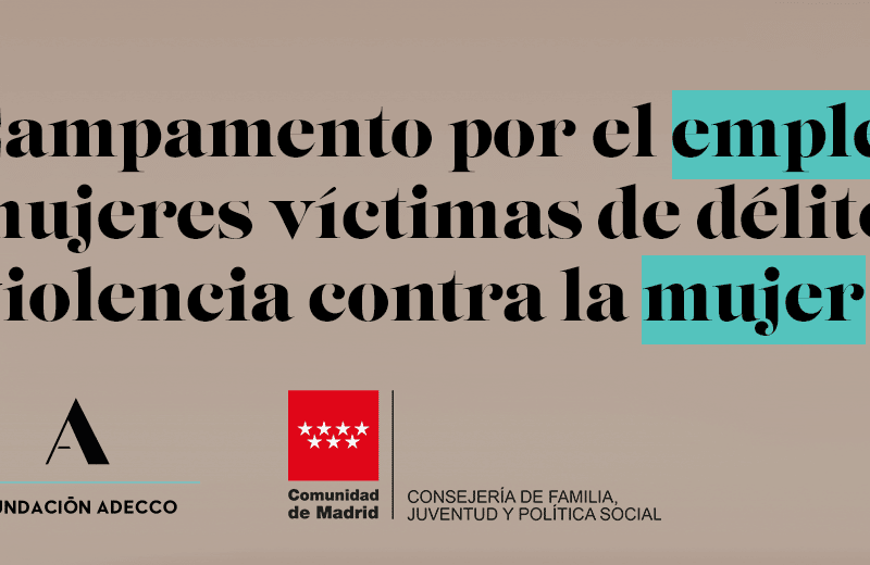 Rostro de una mujer de mediana edad. Campamentos por el empleo para mujeres víctimas de delitos de violencia contra la mujer 2022