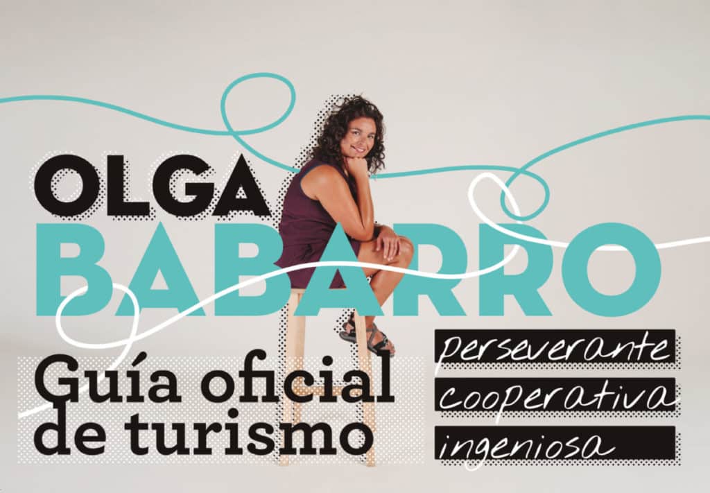 Olga Babarro la primera guia de turismo oficial con discapacidad auditiva es la protagonista del mes de octubre