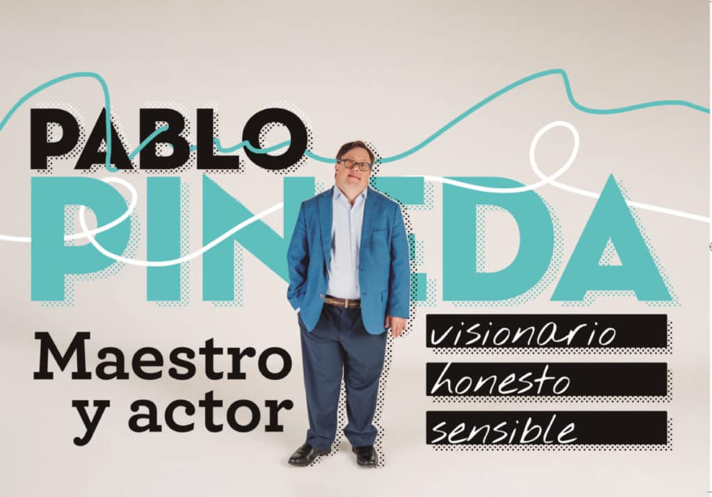 Pablo Pineda embajador de la Fundación Adecco, primer diplomado europeo con sindrome de Down, protagonista del mes de noviembre