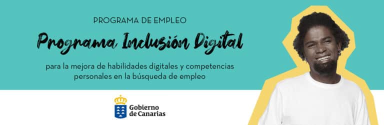 Programa de inclusión digital en Gran Canaria para la mejora de habilidades digitales y competencias personales en la búsqueda de empleo