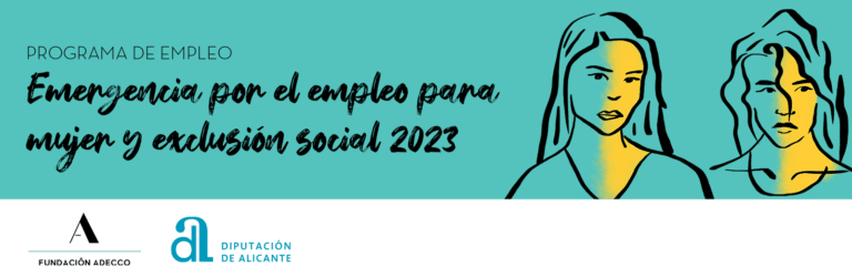 Programa de empleo Emergencia Por El Empleo para la mujer y exclusión social 2023