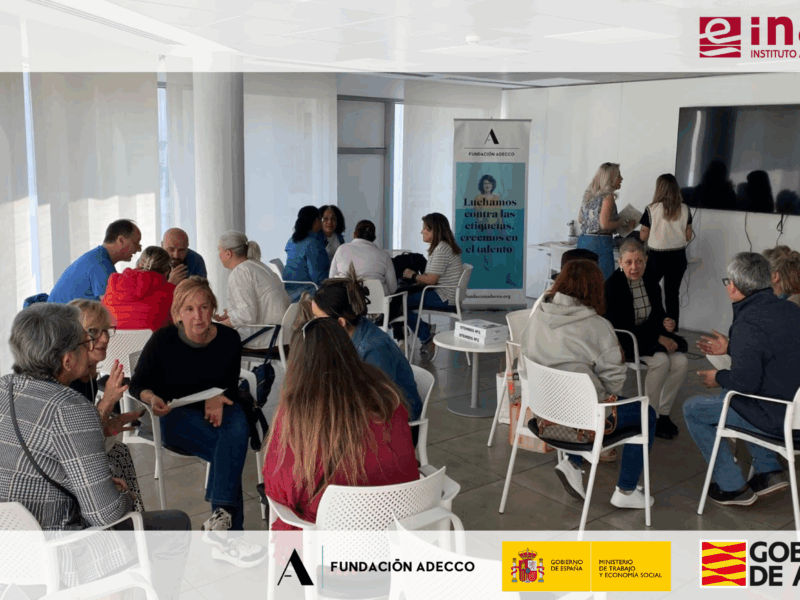 personas en la jornada