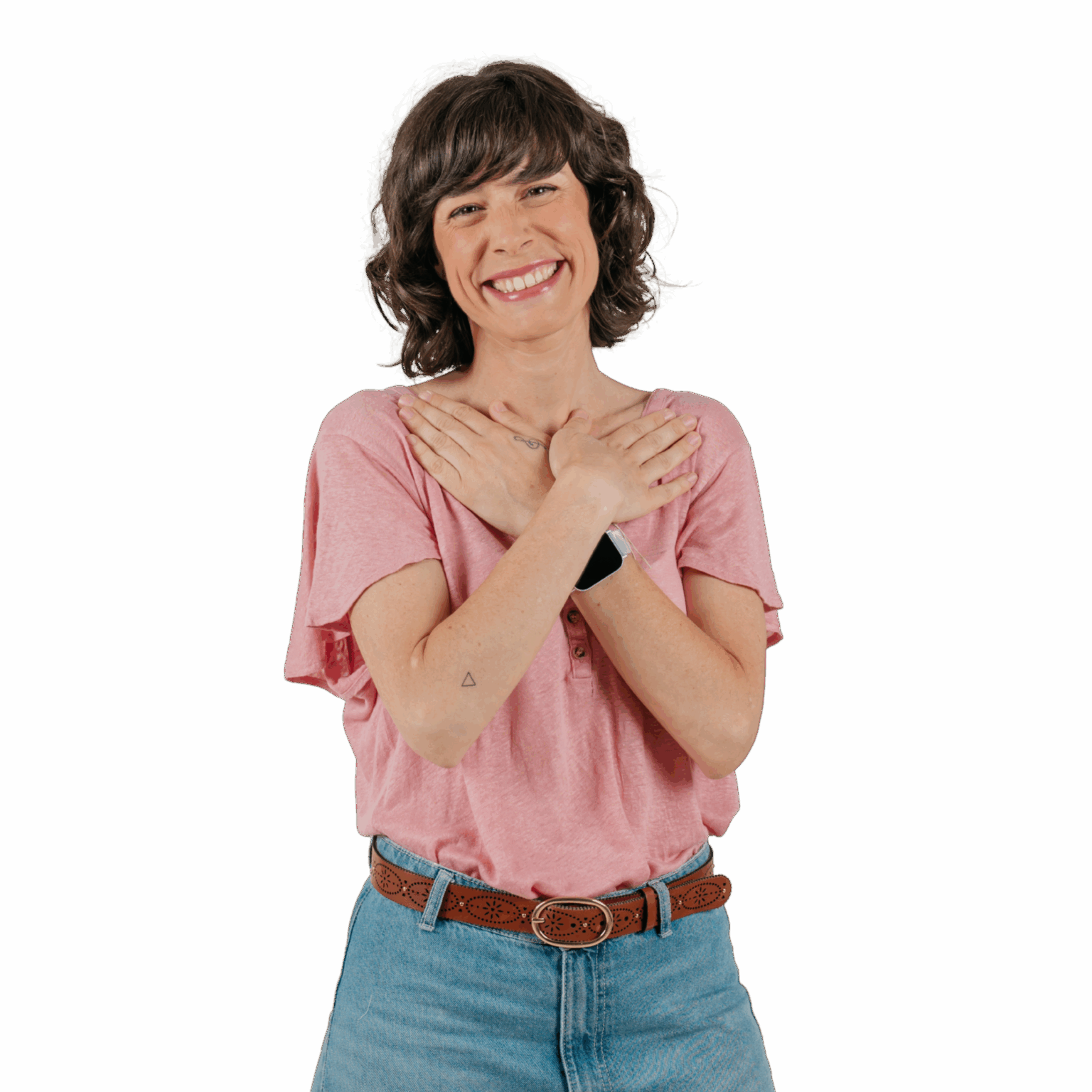 Isa, consultora de Plan Familia sonríe