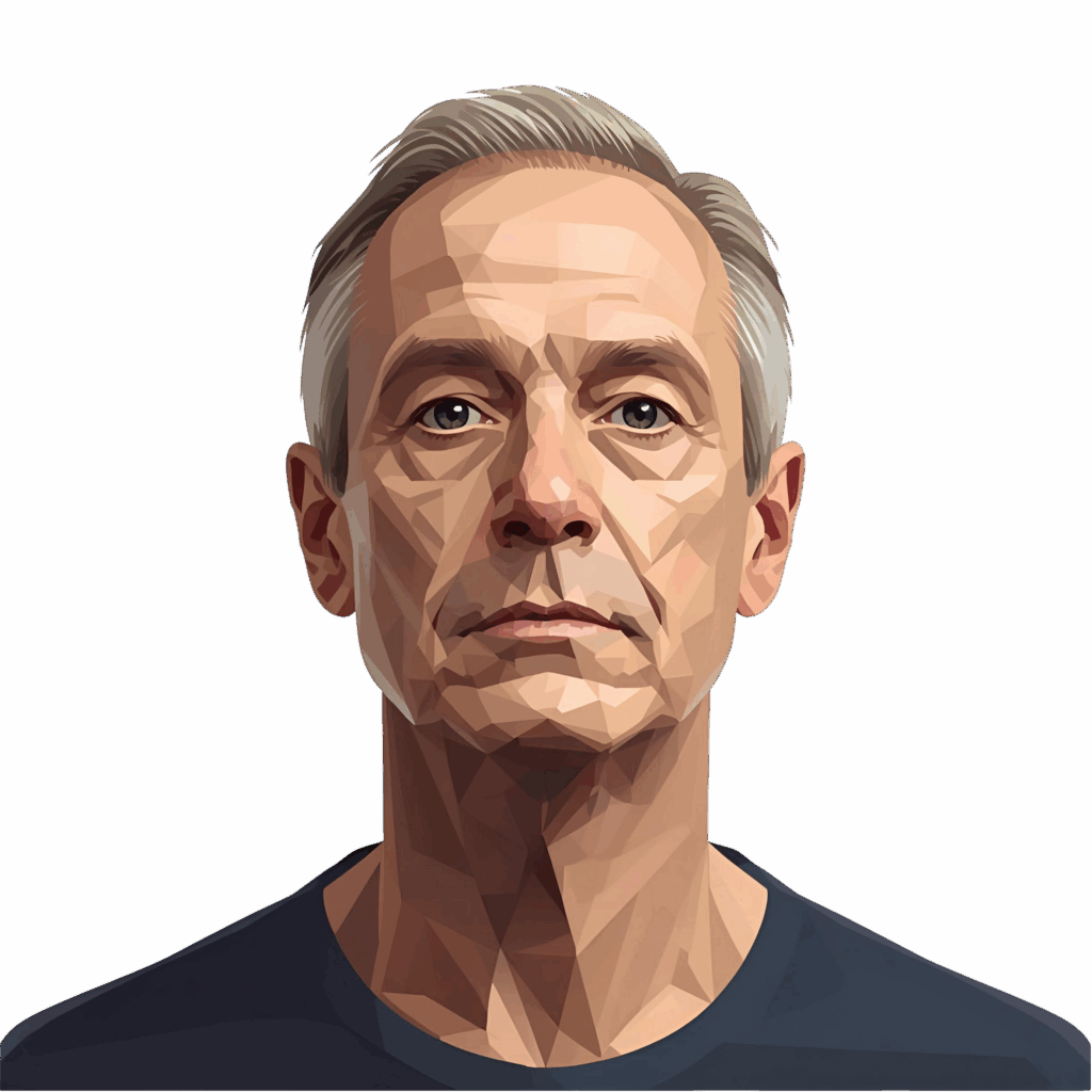 Hombre mayor de 50 años en desempleo